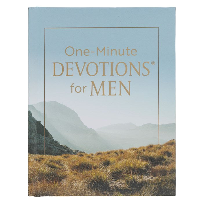 One-Minute Devotions For Men-Hardcover