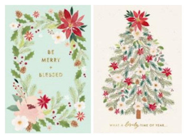 Boxed Card-Christmas-Studio 71 Assortment (Box Of 16)