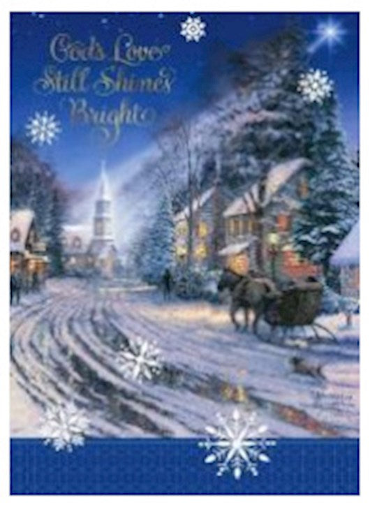 Boxed Card-Christmas-Thomas Kinkade God&