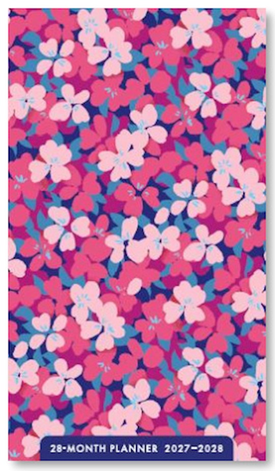 2027 Floral 28-Month Planner