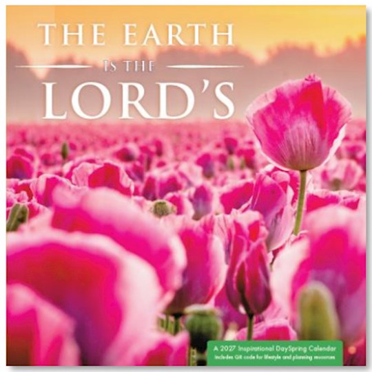 2027 Wall Calendar-Earth is the Lord&