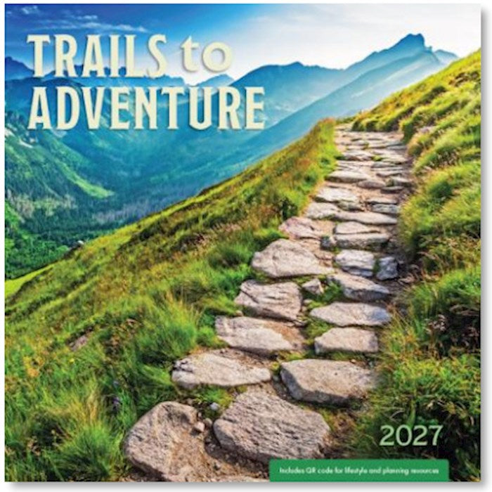 2027 Wall Calendar-Trails To Adventures