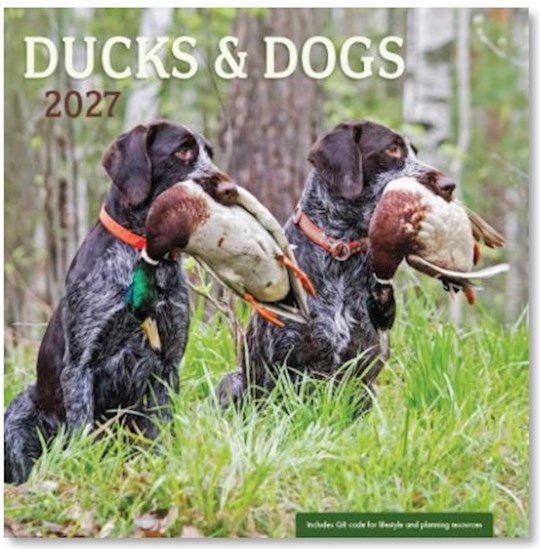 2027 Wall Calendar-Ducks &amp; Dogs