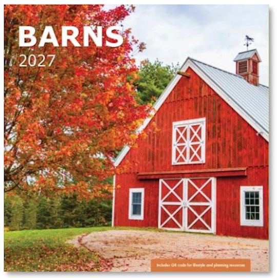 2027 Wall Calendar-Barns