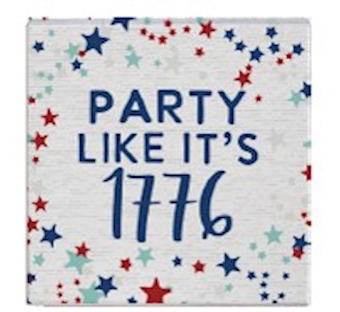 Small Talk Square-America 250 Party Like It&