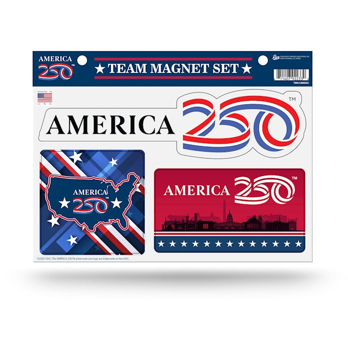 Magnet-America 250th Birthday Set (8.5" x 11")