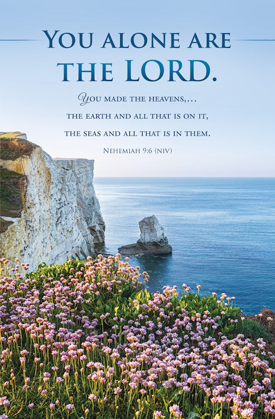 Bulletin-General-Spring-You alone are the Lord Neh 9:6 NIV  (Pack of 100)