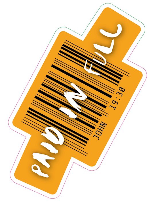 Sticker-Paid In Full (Pack Of 10) (*EXCLUSIVE)