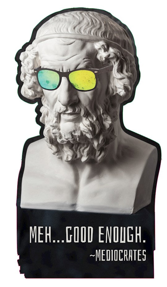 Sticker-Mediocrates (Pack Of 10) (*EXCLUSIVE)