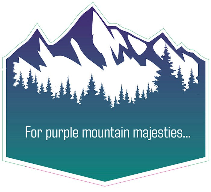Sticker-Purple Majesties (Pack Of 10) (*EXCLUSIVE)