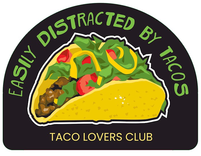 Sticker-Taco Lovers Club (Pack Of 10) (*EXCLUSIVE)
