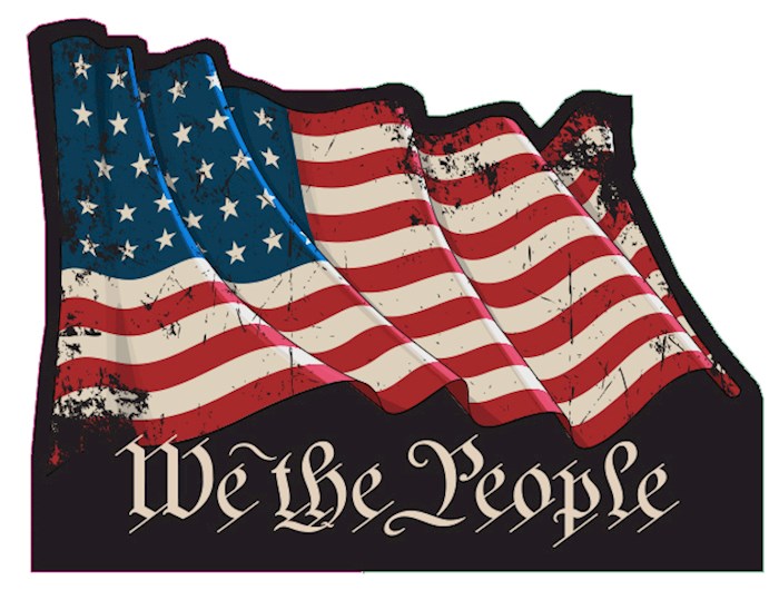 Sticker-We The People (Pack Of 10) (*EXCLUSIVE)