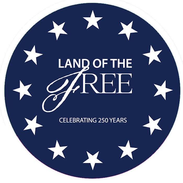 Sticker-Land Of Free (Pack Of 10) (*EXCLUSIVE)