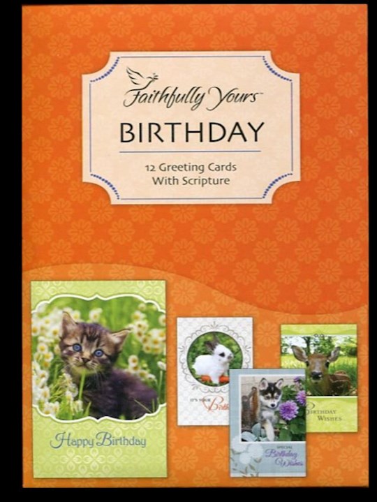 Boxed Card-Birthday-Favorite Friends (Box Of 12)