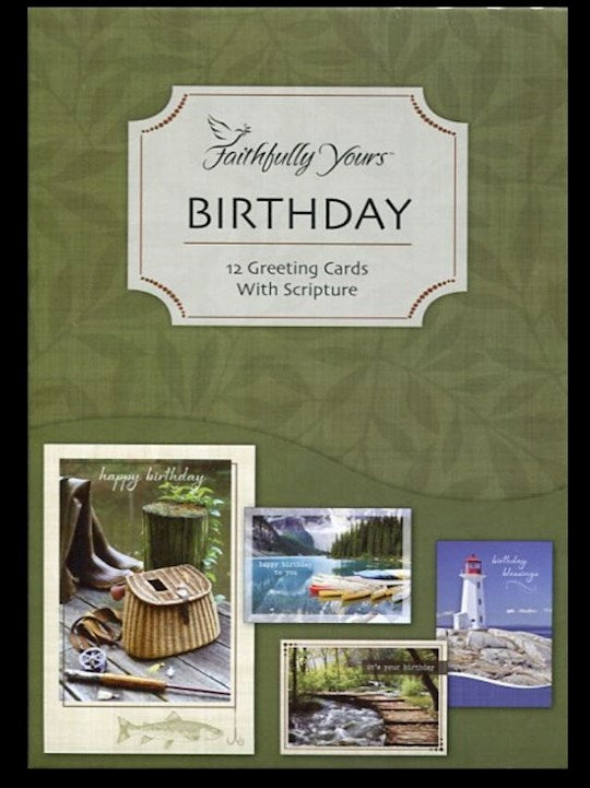 Boxed Card-Birthday- His Gifts (Box Of 12)