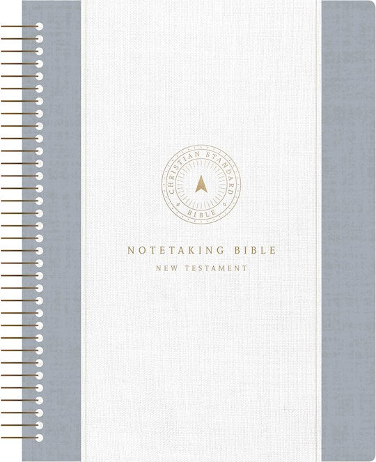 CSB Spiral-Bound Notetaking Bible Optimal Type: New Testament-Spiral Bound