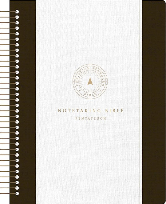 CSB Spiral-Bound Notetaking Bible Optimal Type: Pentateuch-Spiral Bound