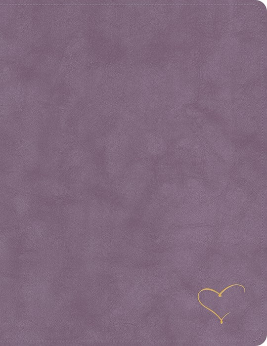 RVR 1960 Biblia de apuntes Aviva Nuestros Corazones (Notetaking Bible Revive Our Hearts)-Lavender LeatherTouch