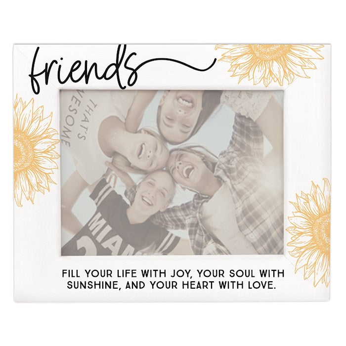 Framed Moments-Friends Sunflowers (9.25" X 7.25")