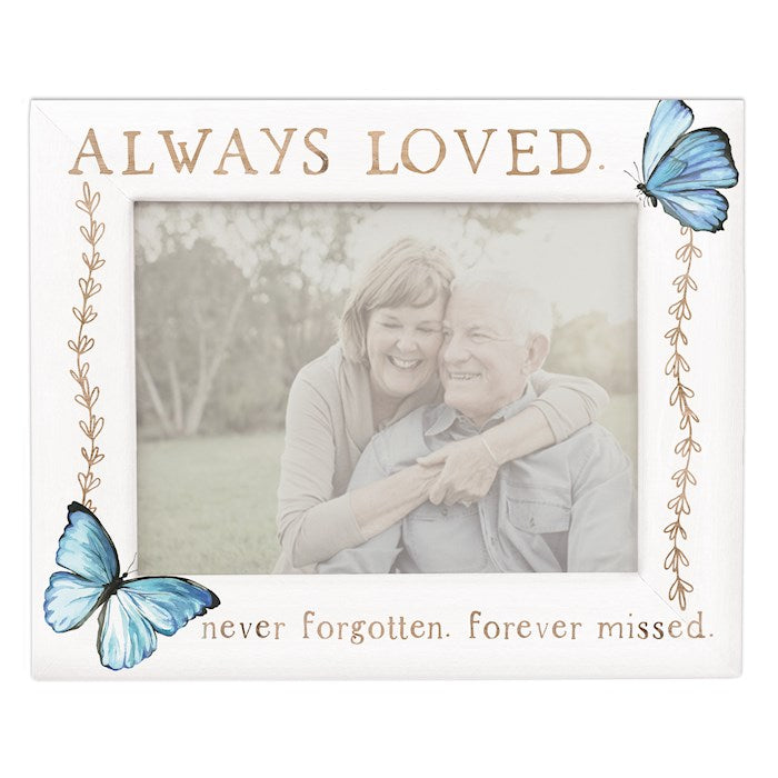 Framed Moments-Always Loved Butterflies (9.25" X 7.25")
