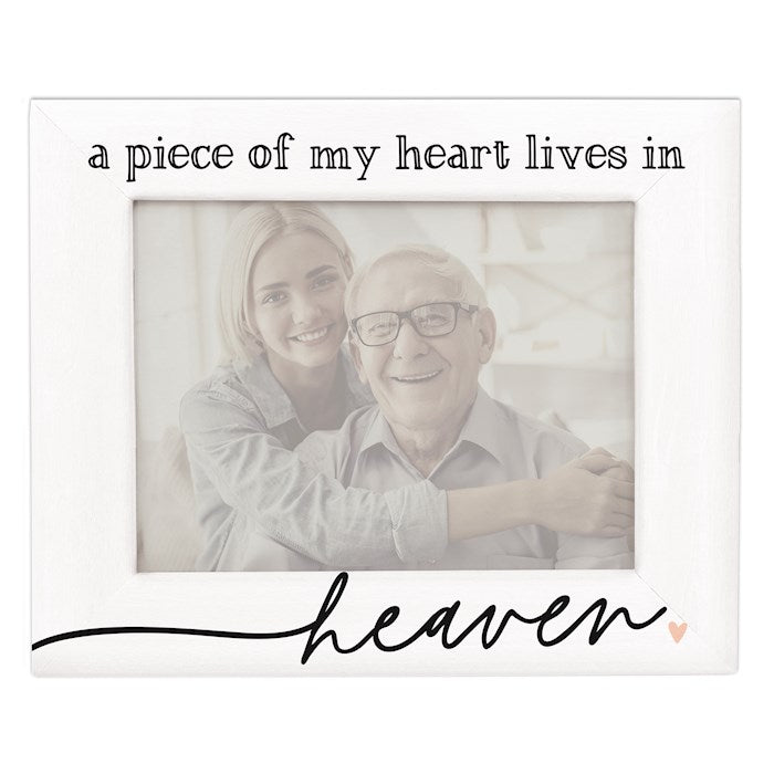 Framed Moments-Heart Lives In Heaven (9.25" X 7.25")