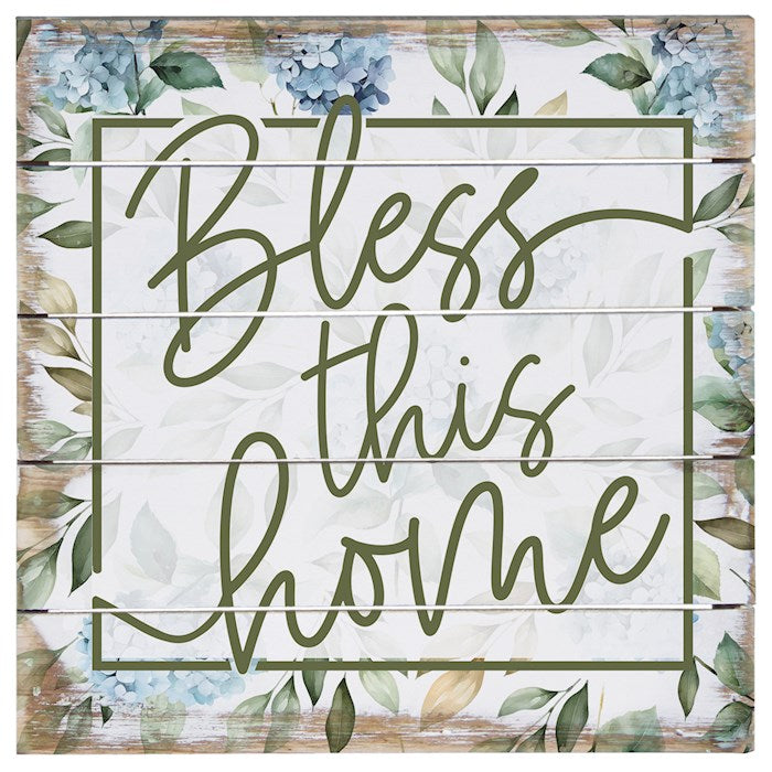 Perfect Pallet Petite-Bless Home Hydrangeas (8" X 8")