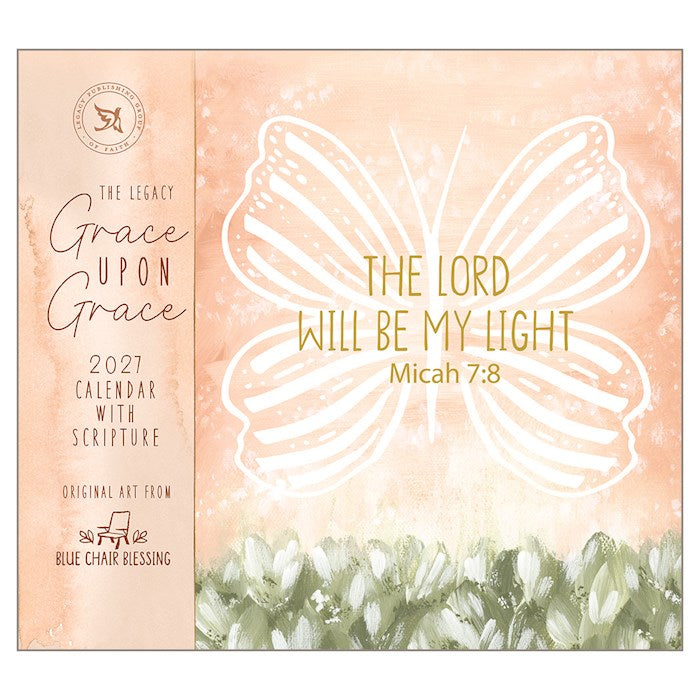 2027 Wall Calendar-Grace Upon Grace ( 12" x 13.375")