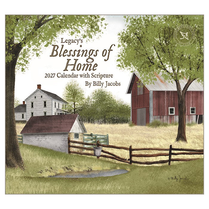 2027 Wall Calendar-Blessings of Home ( 12" x 13.375")