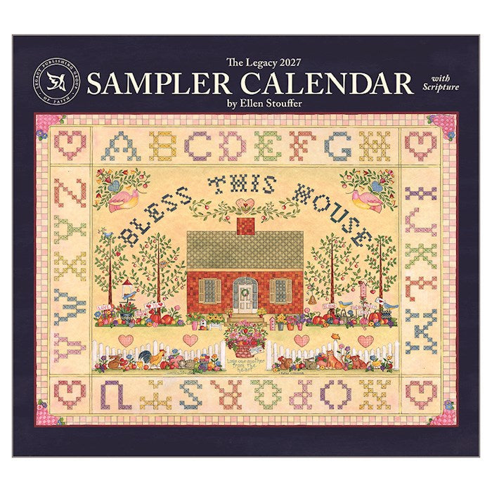 2027 Wall Calendar-Sampler ( 12" x 13.375")