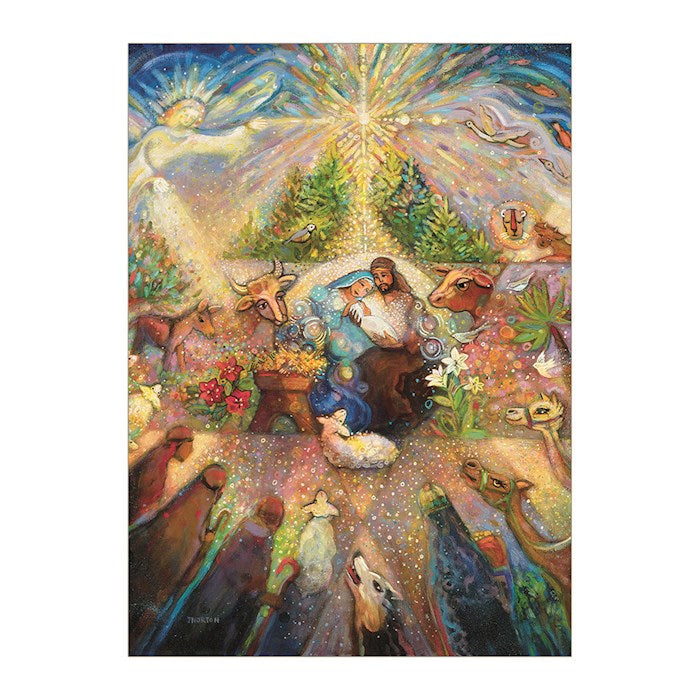 Boxed Card-Christmas-Adoration (Box Of 20)