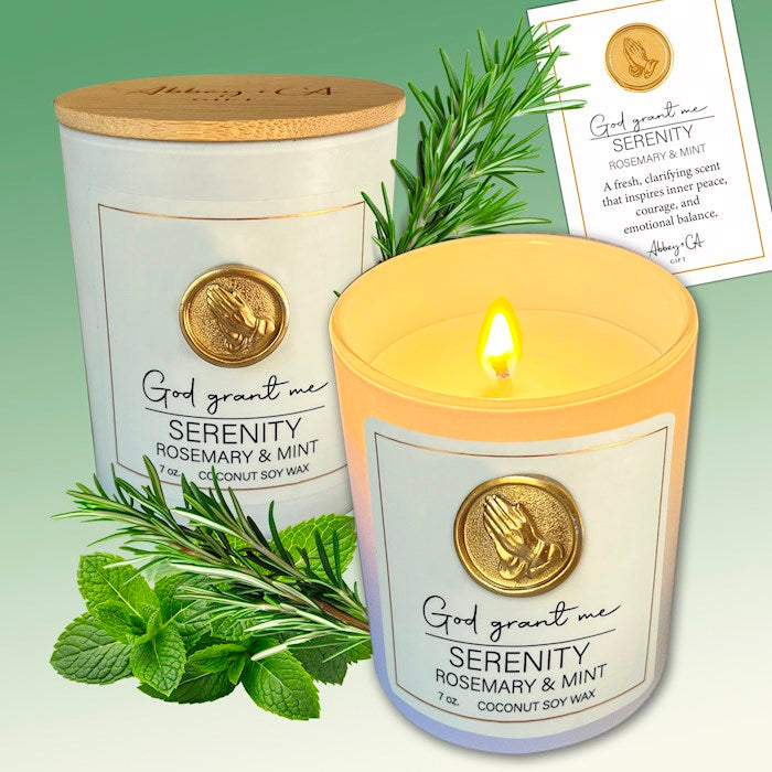 Candle-Serenity-Rosemary &amp; Mint