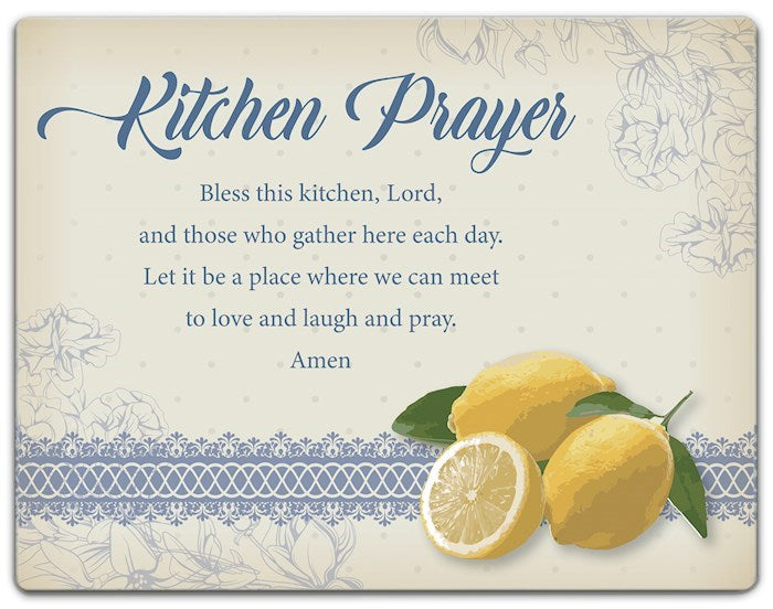 Cutting Board-Kitchen Prayer-Mini (11" x 8.5")