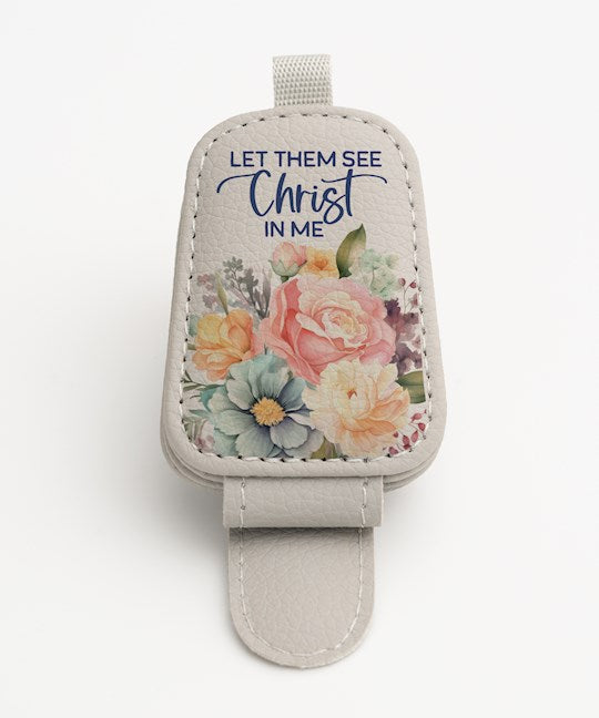 Visor Clip-Let Them See Christ In Me