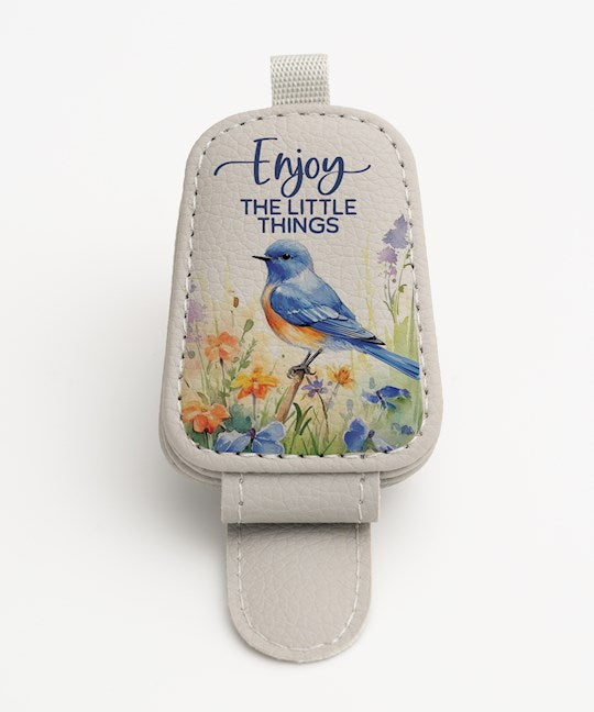 Visor Clip-Enjoy The Little Things