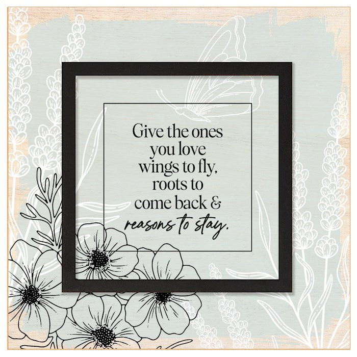 Plaque-Layered Grace-Give The Ones You Love (6" x 6")