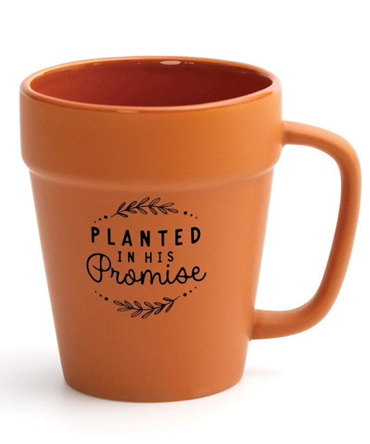 Mug-Designer Planter-Planted In His Promise (14 Oz)