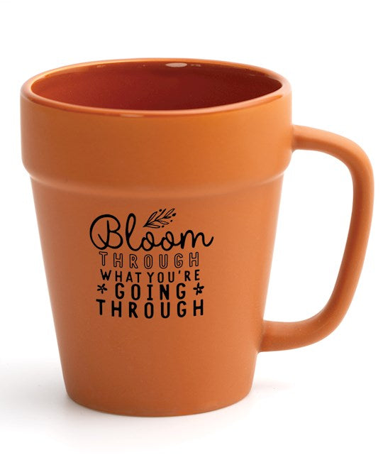 Mug-Designer Planter-Bloom Through  (14 Oz)