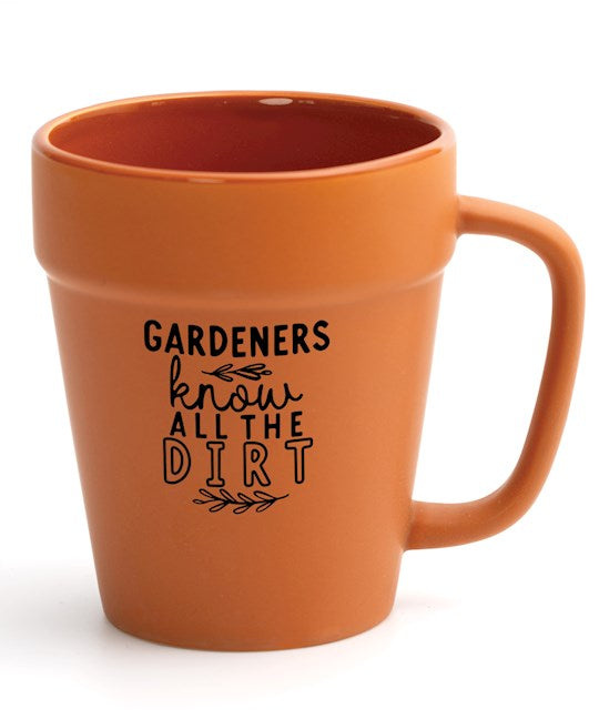Mug-Designer Planter-Gardners Know All (14 Oz)