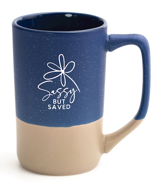 Mug-Designer Pebble-Sassy But Saved (16 Oz)