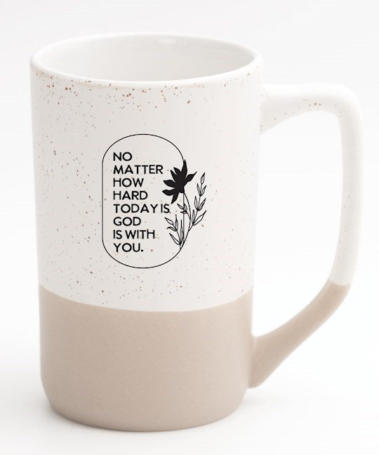 Mug-No Matter How Hard-Designer Pebble (16 Oz)