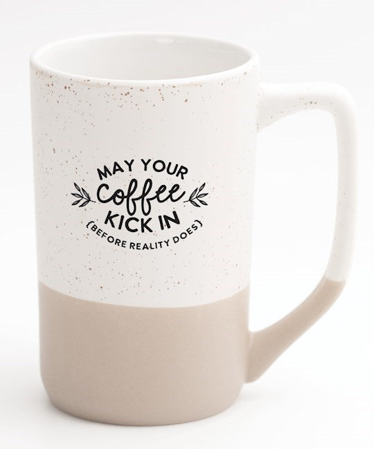 Mug-May Your Coffee Kick In-Designer Pebble (16 Oz)