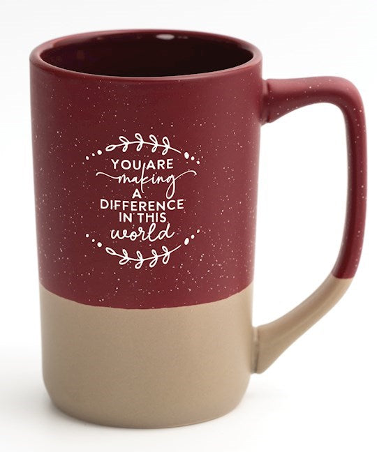 Mug-You Are Making A Difference-Designer Pebble (16 Oz)