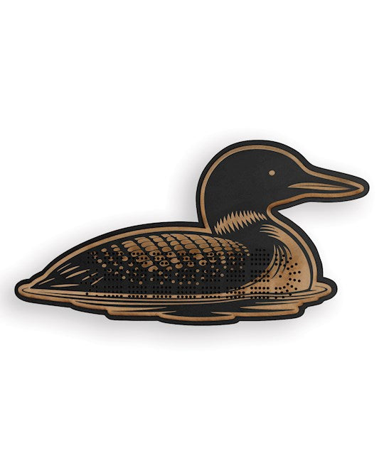 Cribbage Board-Loon (16.25" x 8.5")