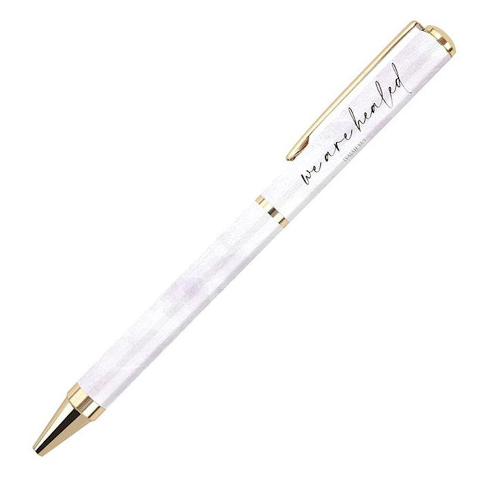 Pen Set-By His Wounds We Are Healed (Set Of 2)