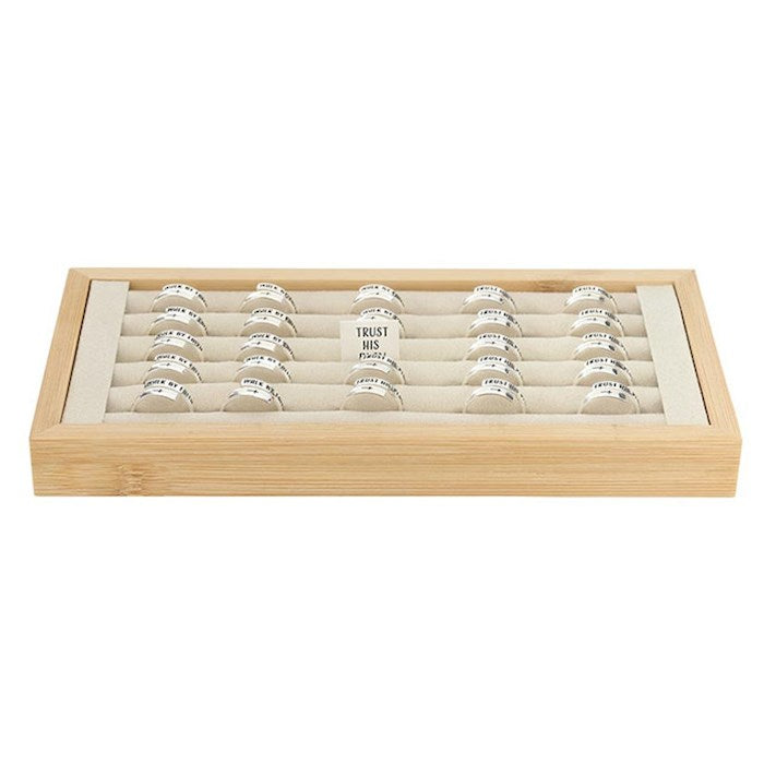 Display-Ring-Trust His Plan Assortment (Pack Of 24)