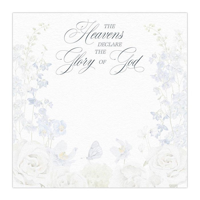 Sticky Notes-The Heavens Declare The Glory Of God (40 Sheets/Pad)
