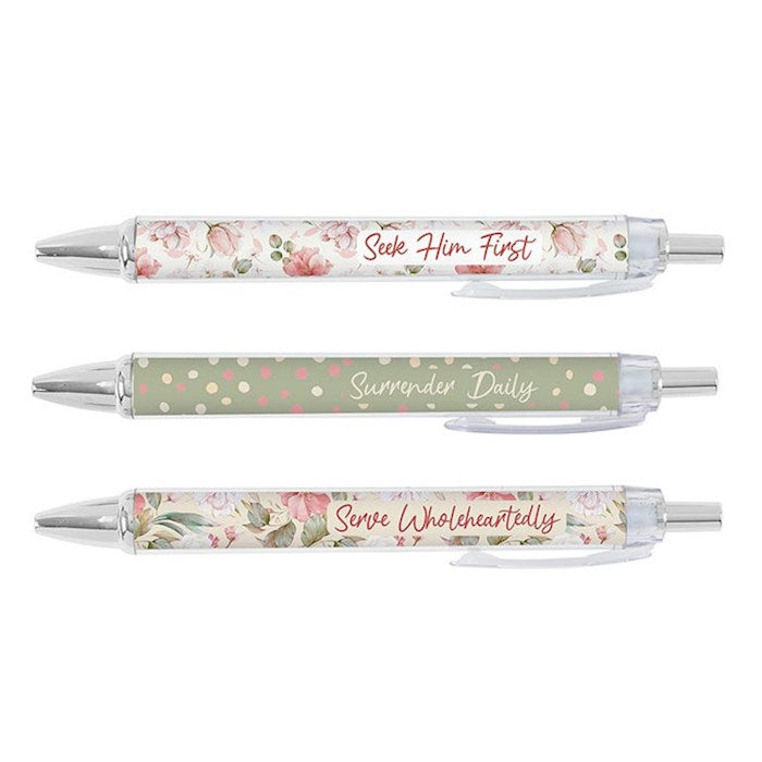 Display-Pen Set-Daily Devotions Assortment (Tub Of 24)