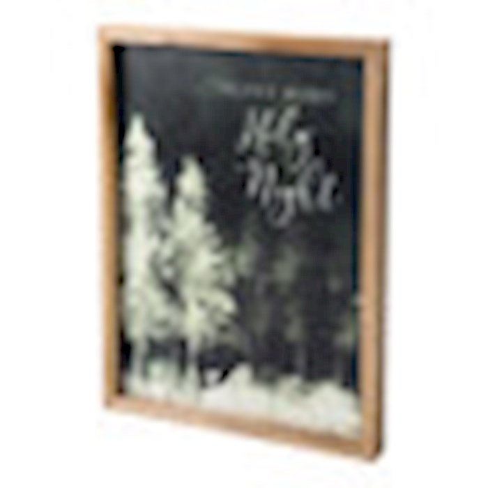 Framed Art-Silent Night (12" x 16")