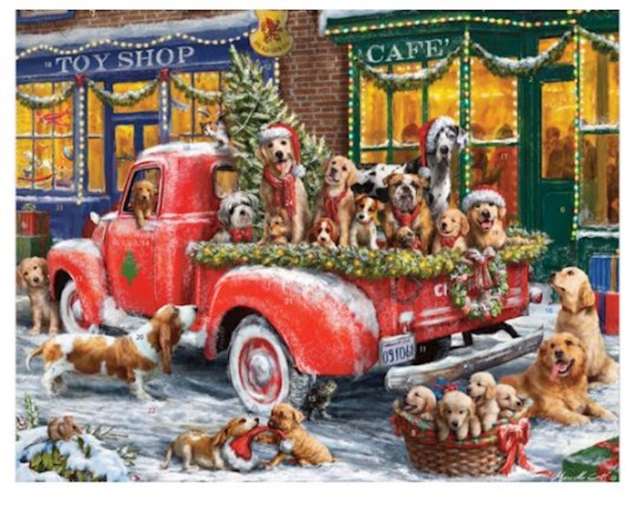 Calendar-Advent: Doggone Christmas (11 x 14)-Large (Shipping Sep 2026)