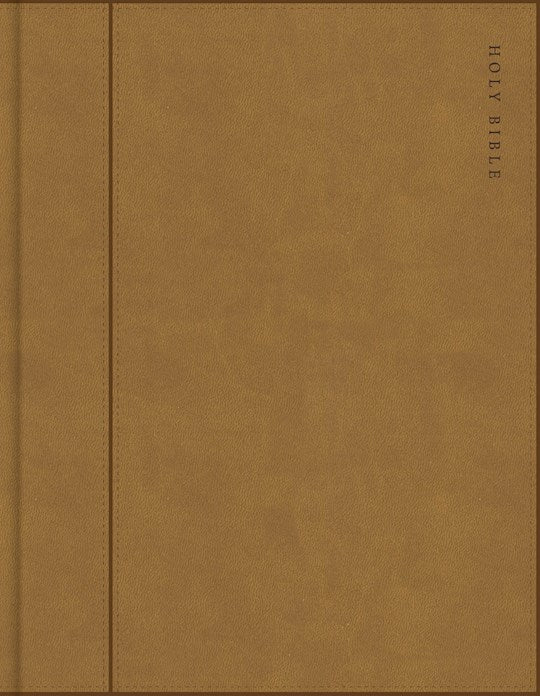 KJV Notetaking Bible-Camel SuedeSoft LeatherTouch